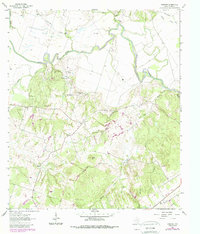 Download a high-resolution, GPS-compatible USGS topo map for Hanover, TX (1989 edition)