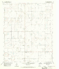 preview thumbnail of historical topo map of Hale County, TX in 1968