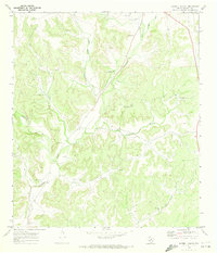 Download a high-resolution, GPS-compatible USGS topo map for Harrell Canyon, TX (1973 edition)