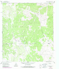 Download a high-resolution, GPS-compatible USGS topo map for Harrison Ranch, TX (1987 edition)