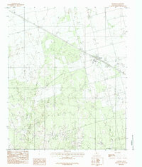 Download a high-resolution, GPS-compatible USGS topo map for Harrold, TX (1984 edition)