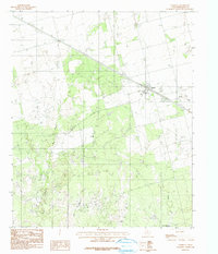 Download a high-resolution, GPS-compatible USGS topo map for Harrold, TX (1991 edition)