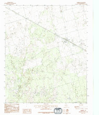 Download a high-resolution, GPS-compatible USGS topo map for Harrold, TX (1995 edition)