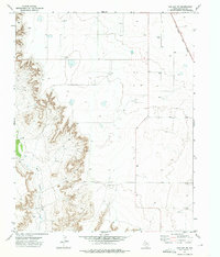 preview thumbnail of historical topo map of Hartley County, TX in 1972