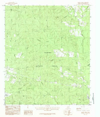 Download a high-resolution, GPS-compatible USGS topo map for Harvey Creek, TX (1984 edition)