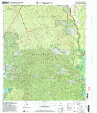 Download a high-resolution, GPS-compatible USGS topo map for Harvey Creek, TX (2004 edition)