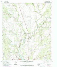 Download a high-resolution, GPS-compatible USGS topo map for Hatchel, TX (1988 edition)