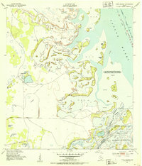 Download a high-resolution, GPS-compatible USGS topo map for Hawk Island, TX (1953 edition)