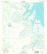 Download a high-resolution, GPS-compatible USGS topo map for Hawk Island, TX (1971 edition)