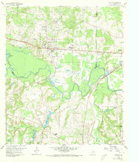 Download a high-resolution, GPS-compatible USGS topo map for Hawkins, TX (1973 edition)