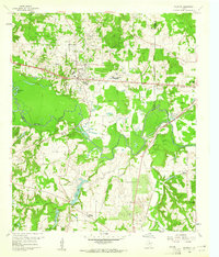 Download a high-resolution, GPS-compatible USGS topo map for Hawkins, TX (1961 edition)