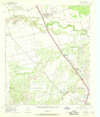 Download a high-resolution, GPS-compatible USGS topo map for Hawley, TX (1968 edition)