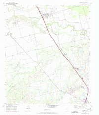 Download a high-resolution, GPS-compatible USGS topo map for Hawley, TX (1975 edition)