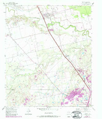 Download a high-resolution, GPS-compatible USGS topo map for Hawley, TX (1987 edition)