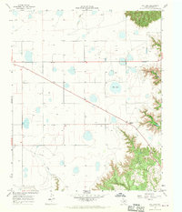 preview thumbnail of historical topo map of Briscoe County, TX in 1967