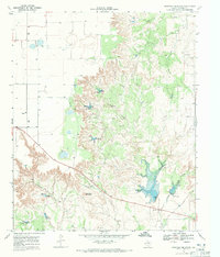 Download a high-resolution, GPS-compatible USGS topo map for Haystack Mountain, TX (1971 edition)
