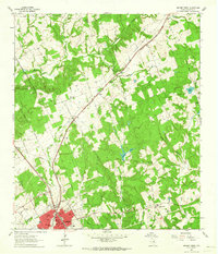 Download a high-resolution, GPS-compatible USGS topo map for Hearne North, TX (1964 edition)
