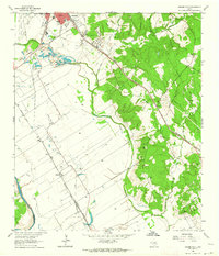 Download a high-resolution, GPS-compatible USGS topo map for Hearne South, TX (1964 edition)