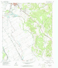Download a high-resolution, GPS-compatible USGS topo map for Hearne South, TX (1987 edition)