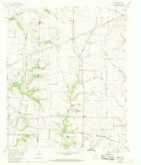 Download a high-resolution, GPS-compatible USGS topo map for Hebron, TX (1969 edition)
