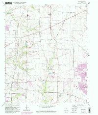 Download a high-resolution, GPS-compatible USGS topo map for Hebron, TX (1982 edition)