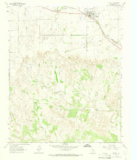 Download a high-resolution, GPS-compatible USGS topo map for Hedley, TX (1965 edition)