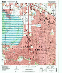 Download a high-resolution, GPS-compatible USGS topo map for Hedwig Village, TX (1999 edition)