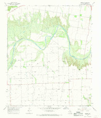 Download a high-resolution, GPS-compatible USGS topo map for Hefner, TX (1969 edition)