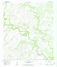 preview thumbnail of historical topo map of Karnes County, TX in 1960