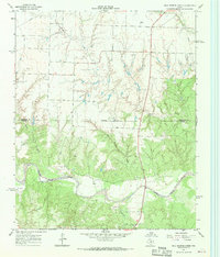 Download a high-resolution, GPS-compatible USGS topo map for Hell Roaring Creek, TX (1969 edition)