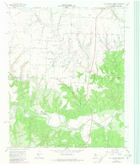 Download a high-resolution, GPS-compatible USGS topo map for Hell Roaring Creek, TX (1981 edition)