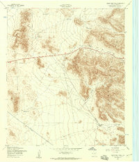 Download a high-resolution, GPS-compatible USGS topo map for Helms West Well, TX (1959 edition)