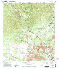 preview thumbnail of historical topo map of Helotes, TX in 1992