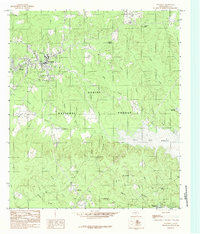 Download a high-resolution, GPS-compatible USGS topo map for Hemphill, TX (1984 edition)