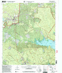 Download a high-resolution, GPS-compatible USGS topo map for Hemphill, TX (2004 edition)