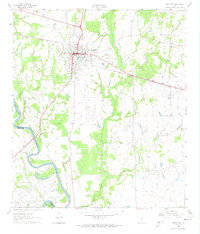 Download a high-resolution, GPS-compatible USGS topo map for Hempstead, TX (1974 edition)