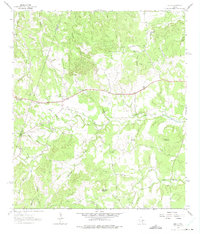 Download a high-resolution, GPS-compatible USGS topo map for Henly, TX (1975 edition)