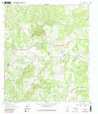 Download a high-resolution, GPS-compatible USGS topo map for Henly, TX (1987 edition)