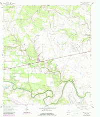 Download a high-resolution, GPS-compatible USGS topo map for Hensley Lake, TX (1987 edition)