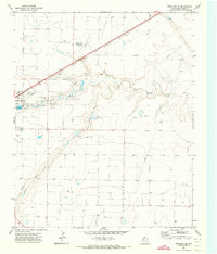 Download a high-resolution, GPS-compatible USGS topo map for Hereford SE, TX (1973 edition)