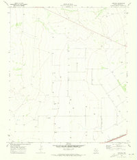 Download a high-resolution, GPS-compatible USGS topo map for Hermosa, TX (1973 edition)