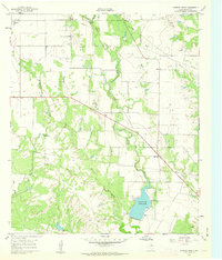 preview thumbnail of historical topo map of Runnels County, TX in 1961