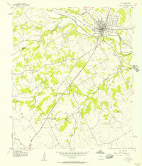 Download a high-resolution, GPS-compatible USGS topo map for Hico, TX (1957 edition)