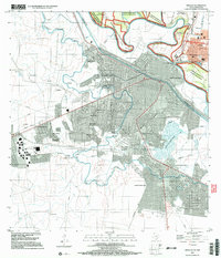 Download a high-resolution, GPS-compatible USGS topo map for Hidalgo, TX (2003 edition)