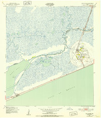 Download a high-resolution, GPS-compatible USGS topo map for High Island, TX (1952 edition)