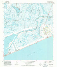 Download a high-resolution, GPS-compatible USGS topo map for High Island, TX (1994 edition)
