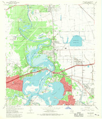 Download a high-resolution, GPS-compatible USGS topo map for Highlands, TX (1969 edition)