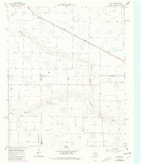 Download a high-resolution, GPS-compatible USGS topo map for Hilburn, TX (1981 edition)