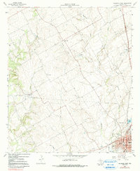 Download a high-resolution, GPS-compatible USGS topo map for Hillsboro West, TX (1991 edition)