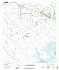 1964 Map of Hitchcock, TX, 1977 Print